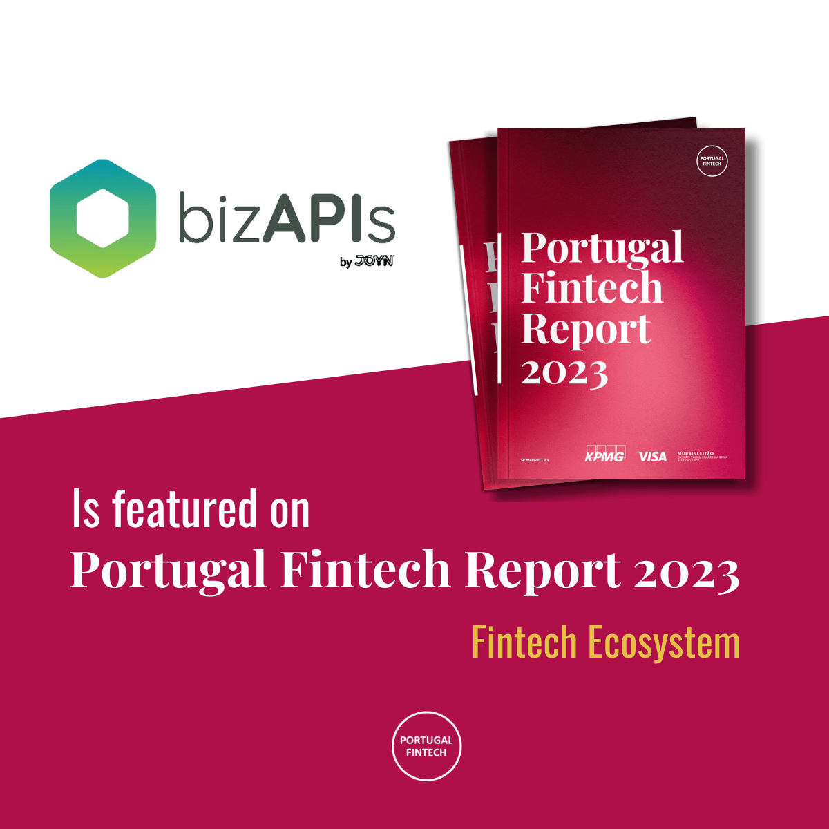 bizAPIs is now part of the Portuguese Fintech Ecosystem