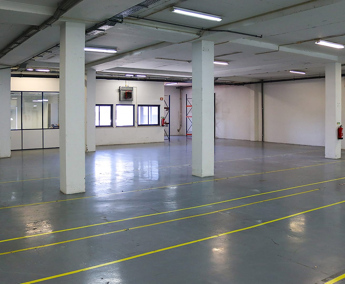 Espaço amplo disponível