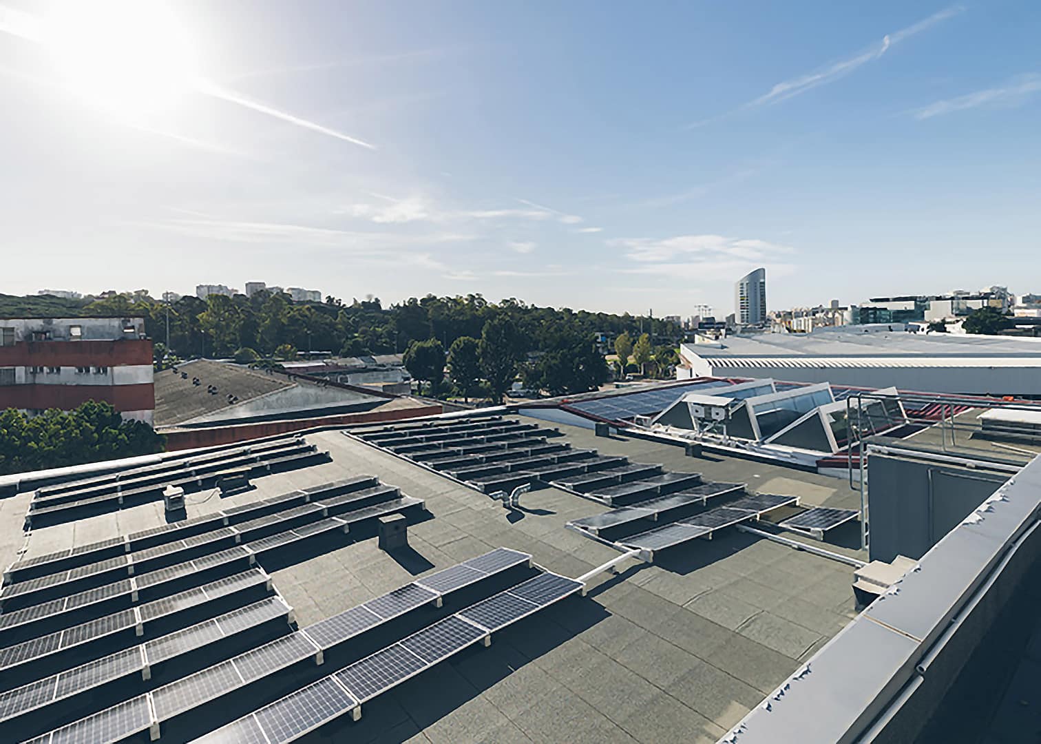 Painéis solares em perspetiva