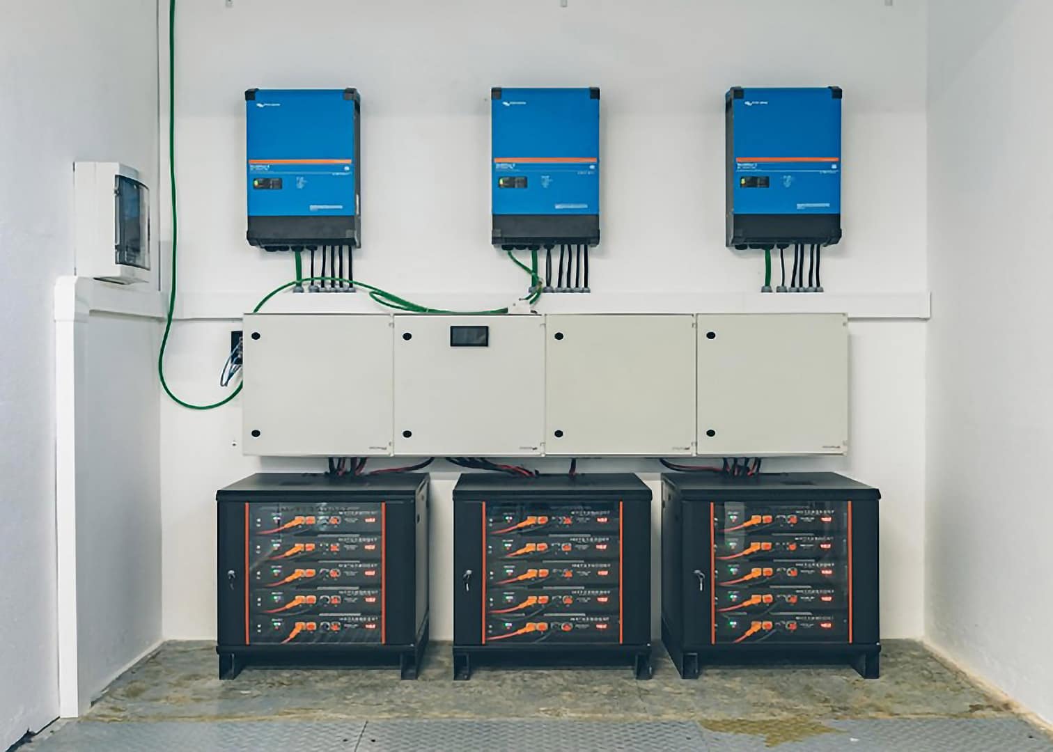 Central de controlo elétrica