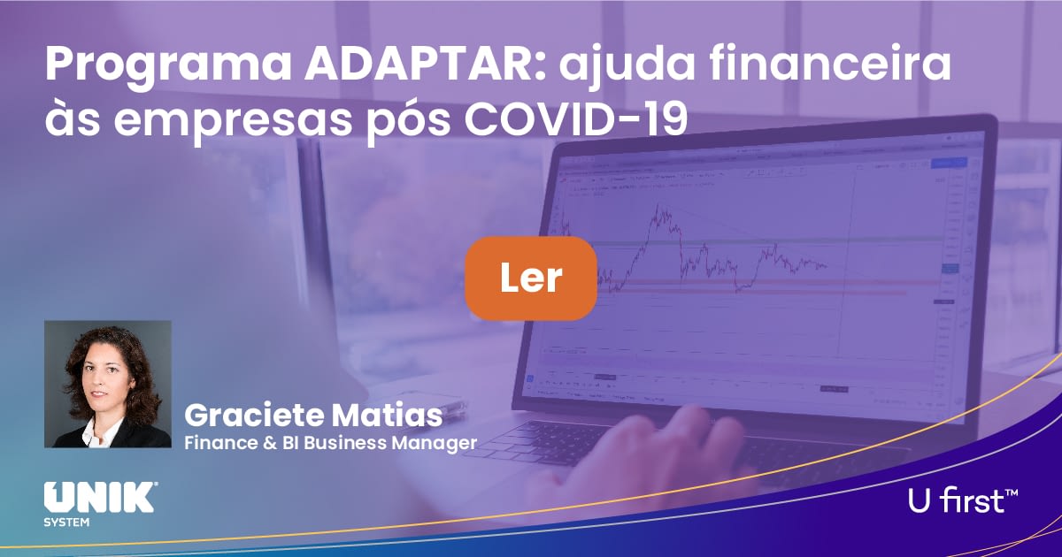 Programa ADAPTAR: ajuda financeira às empresas pós COVID-19