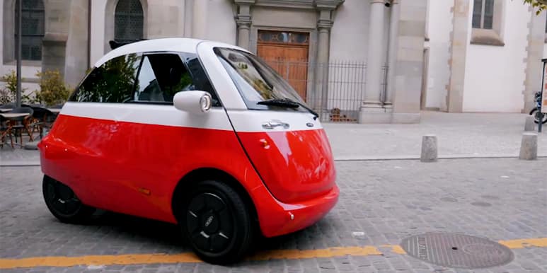 Carros Elétricos - Microlino